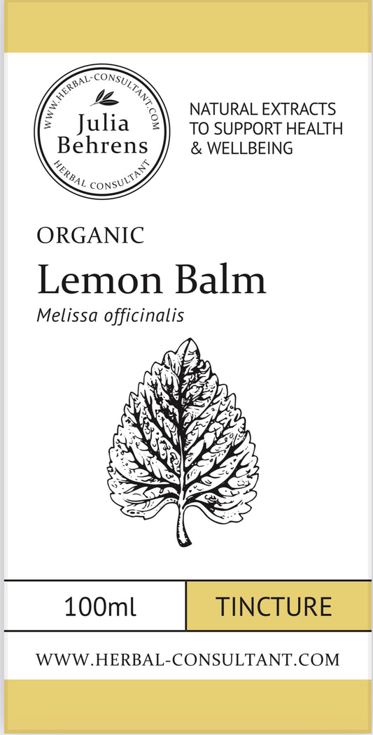 Lemon Balm Tincture by Julia Behrens