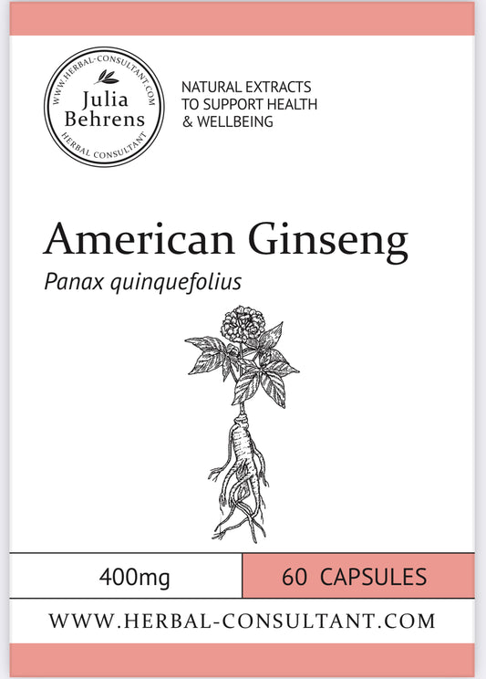 American Ginseng capsules by Julia Behrens